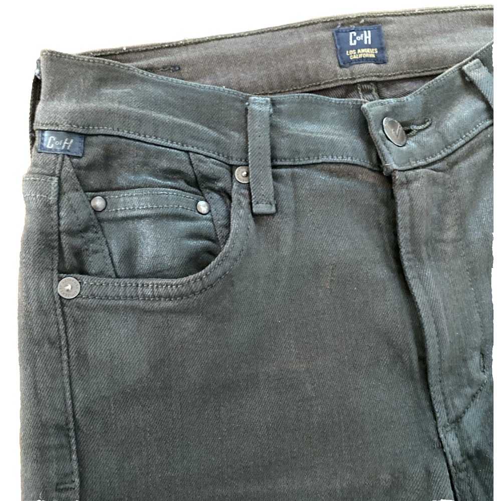 Citizens of Humanity Coated Leather Look Rocket Stick High Rise Skinny 27